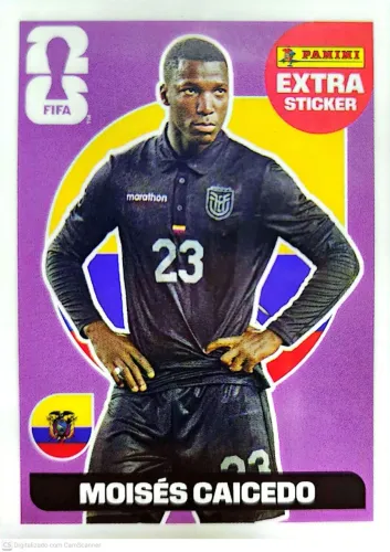 Figurinha Legend Copa 2026 Moises Caicedo