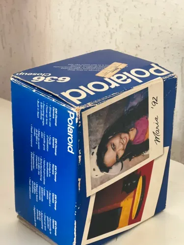 Câmera analógica polaroide 