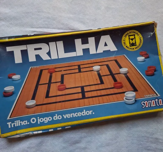 Jogo Trilha o jogo do Vencedor - antigo vintage
