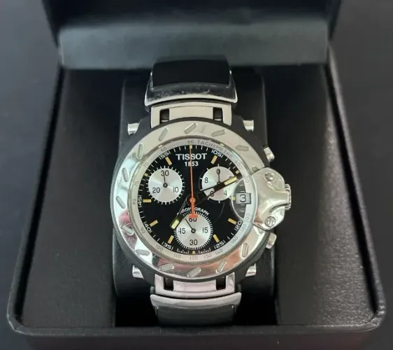 Relógio Tissot T-Race T472 Suíço Cronógrafo - Safira