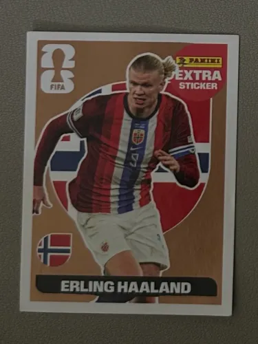 Haaland Legend Bronze - Copa do Mundo 2026 - Panini