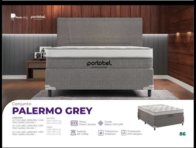 Cama box mais colchão casal