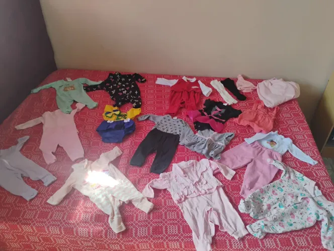 Roupa de bebê menina 