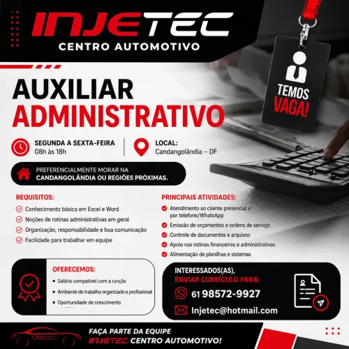 Auxiliar Administrativo