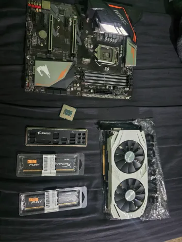 PEÇAS PC - PLACA MAE - PLACA DE VIDEO - MEMORIA RAM