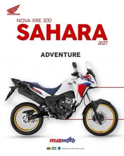 Moto SAHARA 300 aventure, 2027 0km Repasse