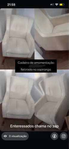Cadeira de amamentação