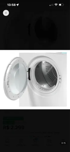 Secadora de Roupas Wanke Comfort 12kg - Nova na Caixa | 220V