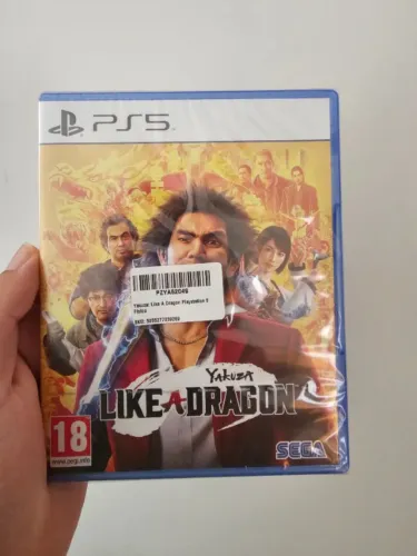 Yakuza Like A Dragon Ps5 Mídia Física Lacrado