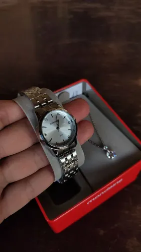 Relógio Mondaine Feminino + Joias