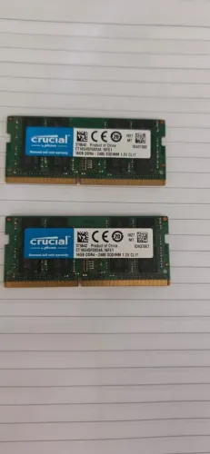 Memória RAM 2x16GB DDR4 2400MHz para Notebook