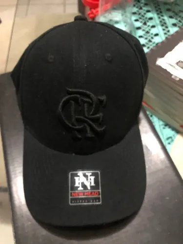Boné preto do Flamengo 