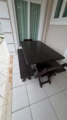 Mesa de churrasqueira