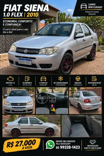 Fiat Siena 1.0/ EX 1.0 MPI Fire/ Fire Flex 8V 2010