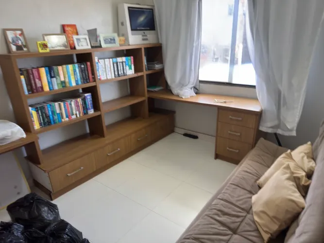 Móvel escritório bancada mesa casa ou trabalho Mdf perfeito 