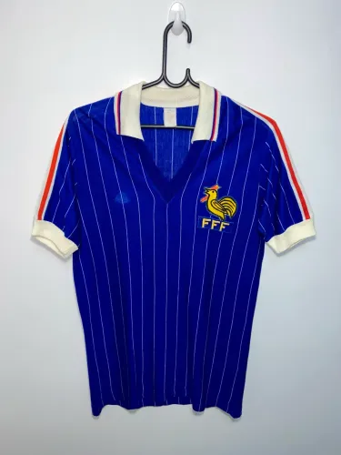 Camisa Seleção França Antiga Anos 80 de pano