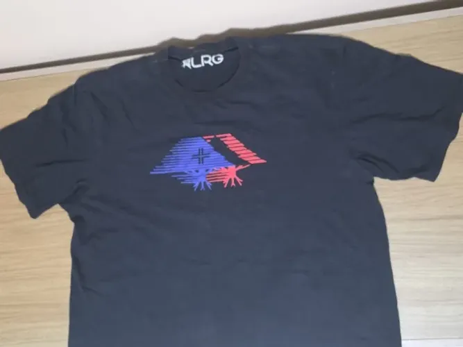 CAMISA LRG LOGO RAP VINTAGE ORIGINAL - TAM 3G - BASKET/SKATE/HIPHOP/ROCK/Y2K/NIKE