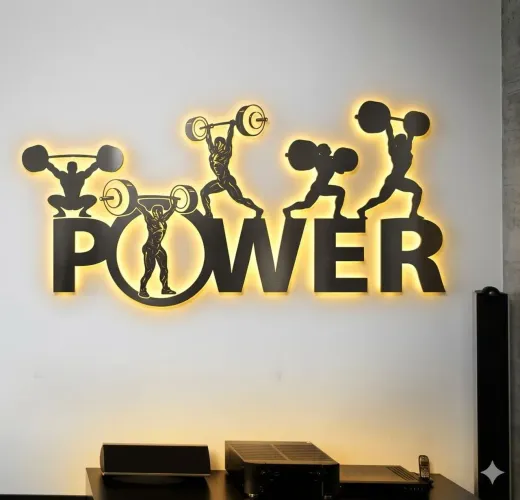 Placa decorativa de MDF