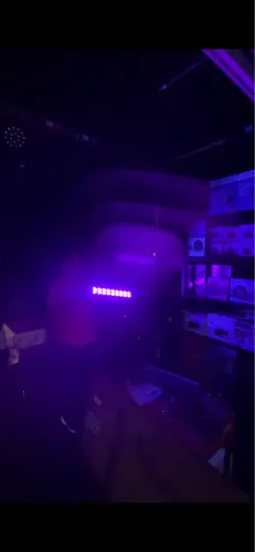 Luz negra led 