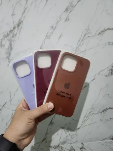 Capinha de silicone para iPhone