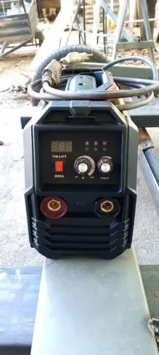 Máquina de solda 210A TIG-lift e eletrodo