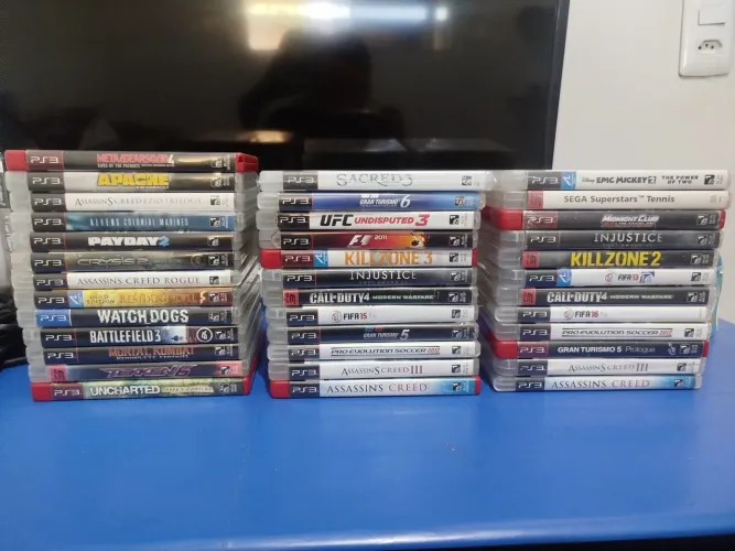 Lote de jogos ps3 - todos completos