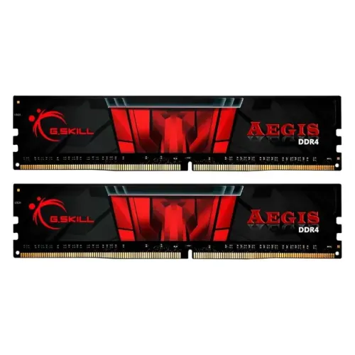Memória RAM G.Skill Aegis 32GB (2x16GB), DDR4, 2400MHz, 288-Pin, CL17, Preto