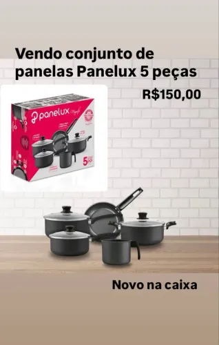Conjunto de panelas