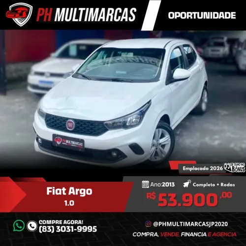 Fiat Argo Drive 1.0 6V Flex 2019