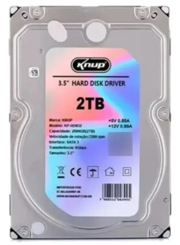 Hd Interno 2Tb Alta Capacidade 