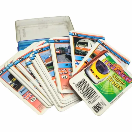 Jogo Super Trunfo Super Trens (completo Grow)