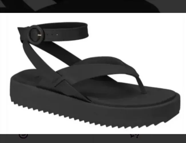 Sandália Flatform 