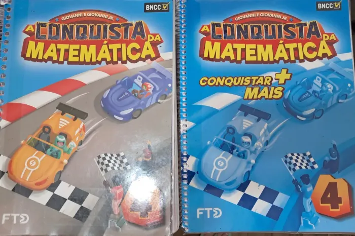 Livro A Conquista da Matemática 4° ano