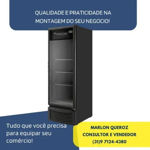 Cervejeira Porta de Vidro 569L Fricon 127V