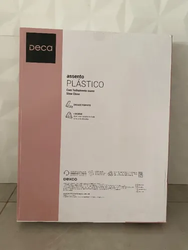 Assento sanitário Deca NOVO