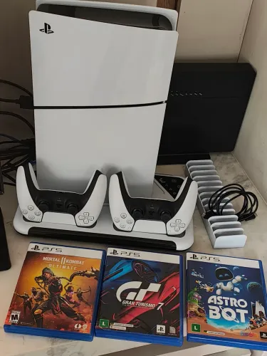 Vídeo game Playstation 5 1T de memória