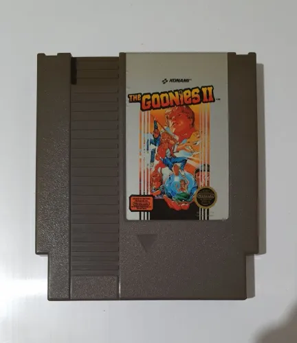 GOONIES 2 e CAVEMAN GAMES SÃO 2 CARTUCHOS 100% ORIGINAIS NINTENDO NES 8 BITS NINTENDINHO