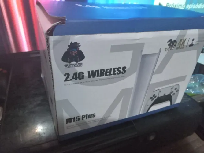 videogame retrô SJGAM M15 Plus, 20 mil jogos ( não entrego)