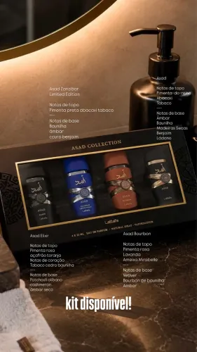 Asad Collection Lataffa 4 Perfumes