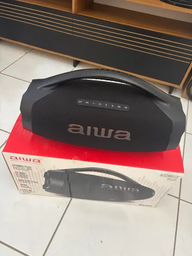 AIWA Boombox Plus - ZERO/IMPECÁVEL + 7 MESES DE GARANTIA
