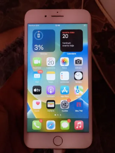 iPhone 8 plus funcionando perfeitamente 