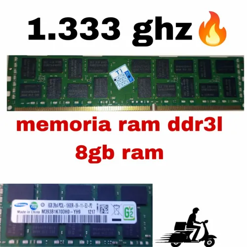 Memória ram ddr3l 8gb de ram 1333ghz 