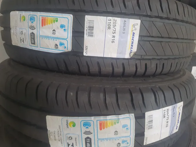02 PNEUS 205/75/16 - MICHELIN AGILIS