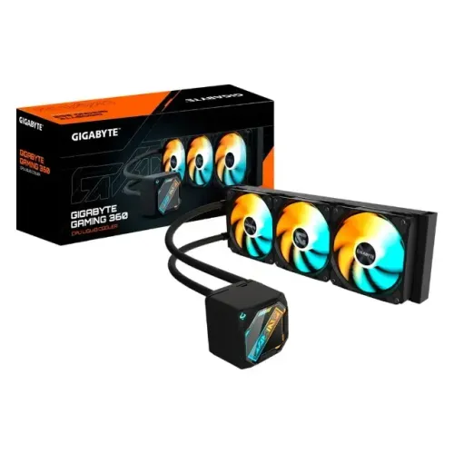 Water Cooler Gigabyte 360mm ARGB AMD/INTEL 10 DIAS DE USO