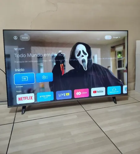 TV 50 POLEGADAS ANDROID 4K COMPLETA
