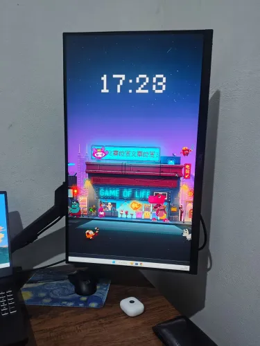 Monitor ASUS VG27AQ5A 27" QHD 210Hz Braço Articulado Pistão a Gás Garantia fabricante