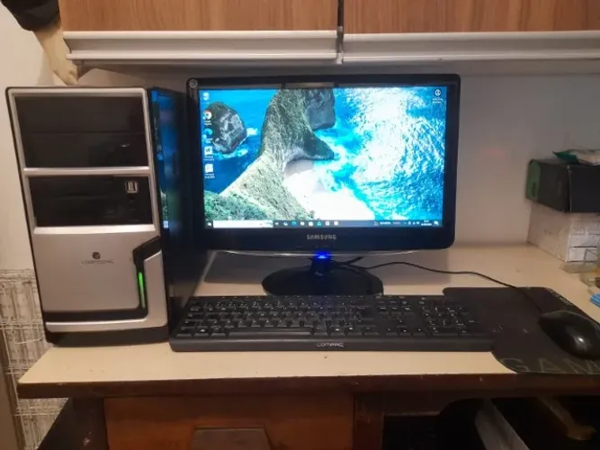Computador completo e acessórios