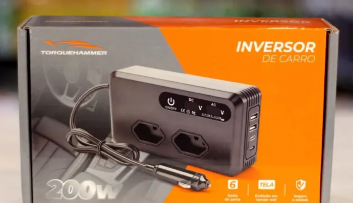 Inversor veicular 200w