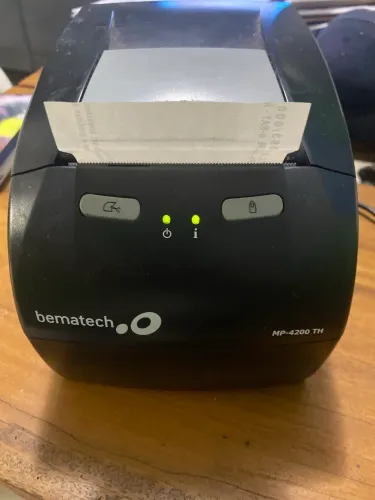 IMPRESSORA TÉRMICA BEMATECH MP-4200 TH - FUNCIONANDO