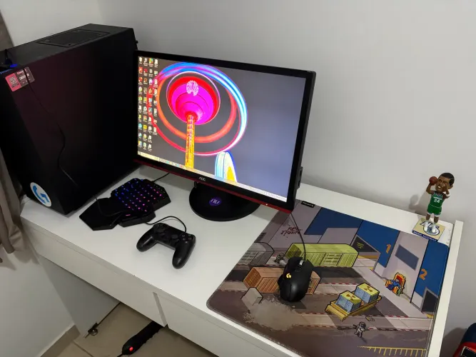 Computador Gamer, com teclado mouse e mousepad (não inclui o monitor)